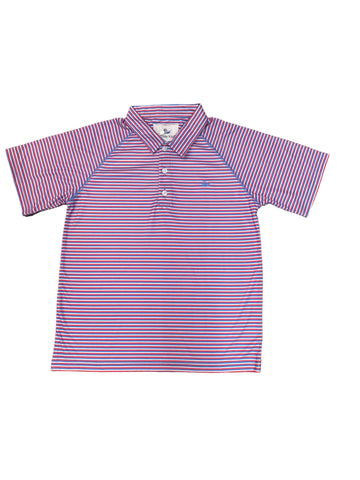 Boy's Polo Red/Blue