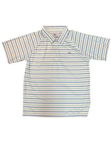 Boy's Performance Polo Allure/Blue/White