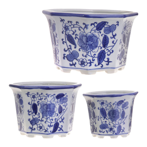 Chinoiserie Orchid Pots