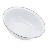 Golden Rabbit White Serving Bowl